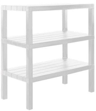 Megabox Timber Shoes Shelf 3L in Off White