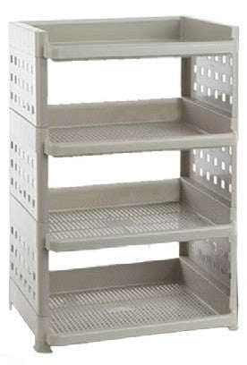 Megabox Utility Rack Large 5 Layer in Light Gray