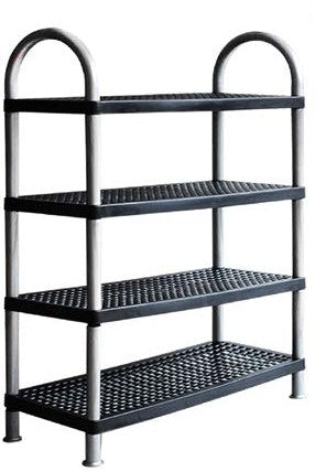 Megabox Shoe Rack 4 Layer in Black