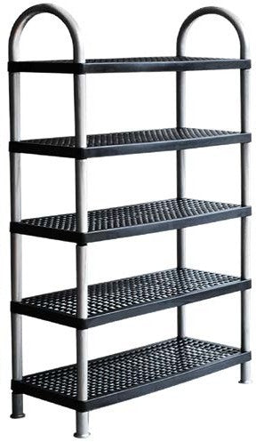 Megabox Shoe Rack 5 Layer in Black