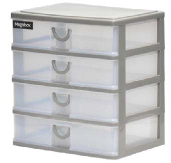 Megabox Med Size Small Drawer 4L