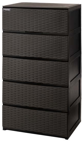 Megabox Modish Drawer 5 Layer in Beige