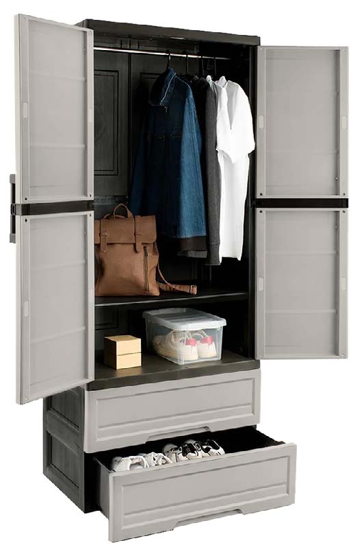 Megabox Wardrobe Cabinet 2-drawers