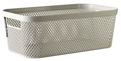 Megabox Spectra Mesh Tray Wide Small 3.5L in Off White