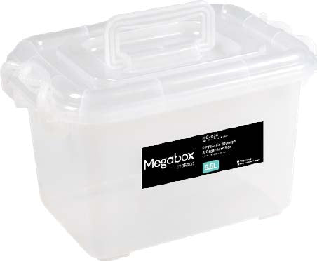 Megabox Carri-Mi Series 6.5L in Transparent White
