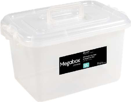Megabox Carri-Mi Series 12L in Transparent White